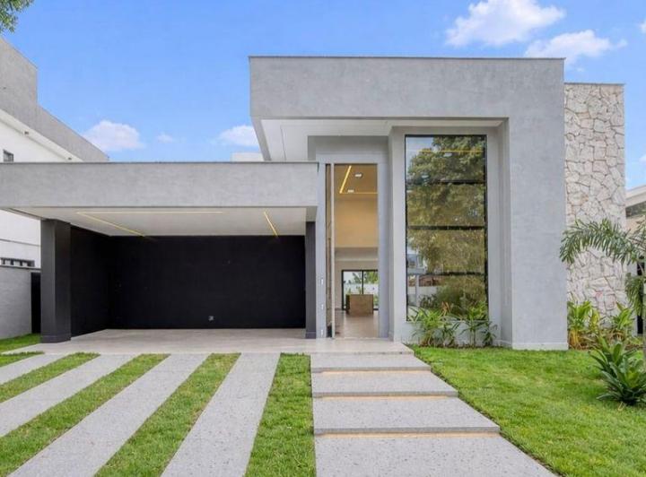Casa Linear de Alto Padrão 4 Quartos No Alphaville Jacuhy – R$2.850.000
