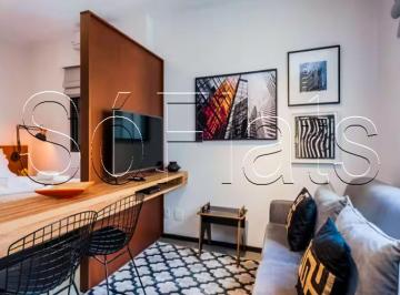 Apartamento · 27m² · 1 Quarto · 1 Vaga · Flat Na Bela Cintra Perto Da Paulista | Investimento Em Cerqueira César Com Vaga