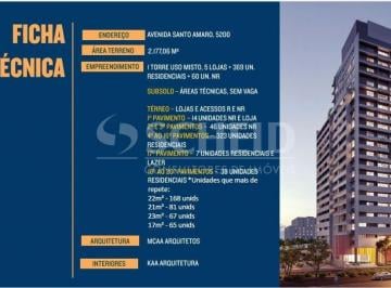 Apartamento · 22m² · 1 Quarto · Studio Á Venda No Alto Da Boa Vista Com 22 m², 1 Quarto.