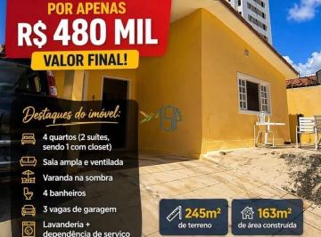 Apartamento · 228m² · 4 Quartos · 3 Vagas · Apartamento À Venda No Bairro Lagoa Nova - Natal/rn