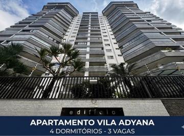 Apartamento · 180m² · 4 Quartos · 3 Vagas · Locação de Apartamento de 4 Dormitórios - Vila Adyana - Condomínio Pensylvania - São José Dos Campos