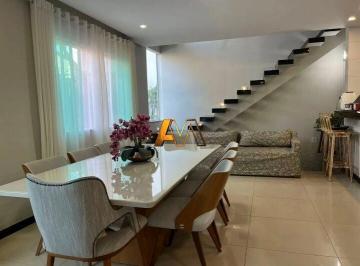 Casa · 196m² · 3 Quartos · 3 Vagas · Casa Duplex 3/4 Com Area Gourmet Em Lauro de Freitas
