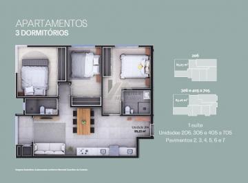 Apartamento · 85m² · 3 Quartos · Apartamento Para a Venda Com 3 Dorm. Sendo Uma Suite Na Praia Dos Ingleses