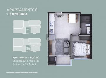 Apartamento · 35m² · 1 Quarto · Apartamento Com 1 Dormitório Para Venda Na Praia Dos Ingleses
