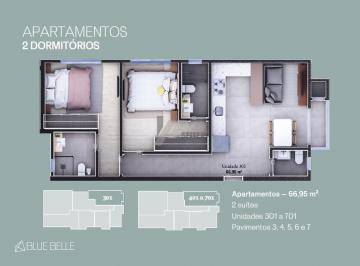 Apartamento · 66m² · 2 Quartos · Apartamento À Venda Na Praia Dos Ingleses Com 2 Suítes