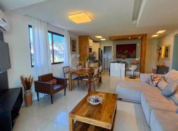 01-sala · Apartamento de 2 Suites Com 100 m² Em Jurerê Internacional, Florianópolis.