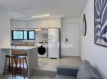 Apartamento · 42m² · 1 Quarto · 1 Vaga · Flat Em Cerqueira César, São Paulo/sp de 42 m² 1 Quartos Para Locação R$5.300,00/mes