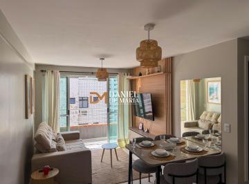 Apartamento · 57m² · 2 Quartos · 1 Vaga · Brisa Do Mar Residence - Apartamento Mobiliado Para Locação No Meireles | Porteira Fechada