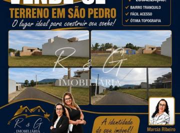 Terreno · 300m² · Terreno 300 m² R$165.000vila Raccione - São Pedro/sp