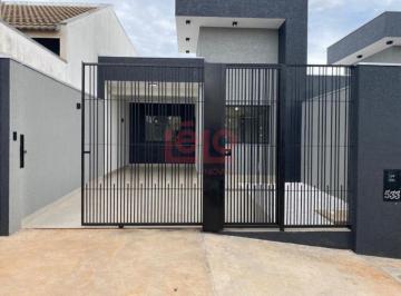 Casa · 80m² · 3 Quartos · 2 Vagas · Venda | Casa, Com 3 Dormitórios Em Jardim Paris VI, Maringa