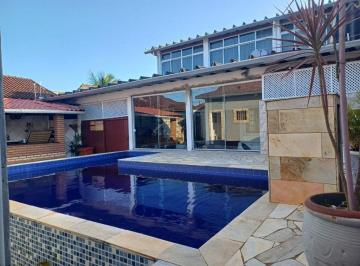 Casa · 260m² · 4 Quartos · 3 Vagas · Casa Em Balneário Jussara, Mongaguá/sp de 260 m² 4 Quartos À Venda por R$725.000