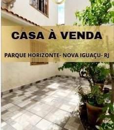Casa · 149m² · 3 Quartos · 2 Vagas · Casa Em Parque Horizonte, Nova Iguaçu/rj de 149 m² 3 Quartos À Venda por R$725.000
