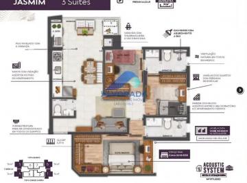 Apartamento · 76m² · 3 Quartos · 2 Vagas · Apartamento Em Jardim Satélite, São José Dos Campos/sp de 76 m² 3 Quartos À Venda por R$750.000