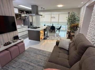 Apartamento · 83m² · 2 Quartos · 2 Vagas · Apartamento Com 2 Suítes À Venda, 83 m² - Vila Scarpelli - Santo André/sp