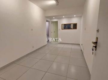 Apartamento · 43m² · 1 Vaga · Gonzaga Santos Sala Living 1 Vaga Garagem Próximo À Praia