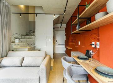 Apartamento · 44m² · 1 Quarto · Flat Em Consolação, São Paulo/sp de 44 m² 1 Quartos Para Locação R$7.300,00/mes