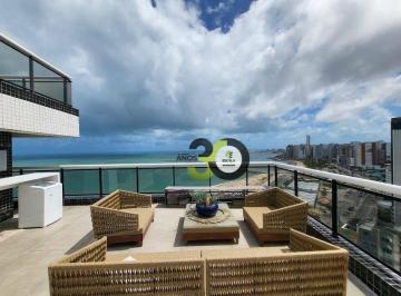 Apartamento · 220m² · 2 Quartos · 2 Vagas · Cobertura Em Praia de Iracema, Fortaleza/ce de 220 m² 2 Quartos À Venda por R$4.500.000