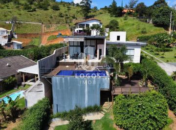 Rural · 5 Quartos · 3 Vagas · Casa Dois Pavimentos Com 05 Quartos, Suíte E Área Gourmet No Condomínio Vale Da Serra, Salvaterra, J