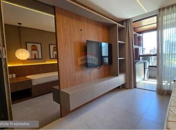Apartamento · 30m² · 1 Quarto · 1 Vaga · Apartamento Studio Para Alugar, Mobiliado, Intermares, Cabedelo, Pb