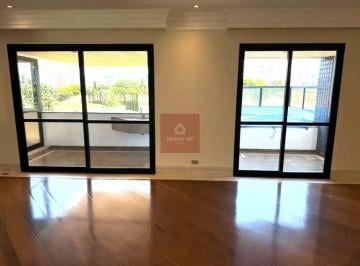 Apartamento · 216m² · 4 Quartos · 3 Vagas · Cobertura Phenthouse Com Churrasqueira E Piscina a Venda No Brooklin Novo.