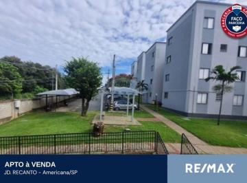 Apartamento · 50m² · 2 Quartos · 1 Vaga · Apartamento Para Venda Em Jardim Recanto de 50.00 m² Com 2 Quartos E 1 Garagem