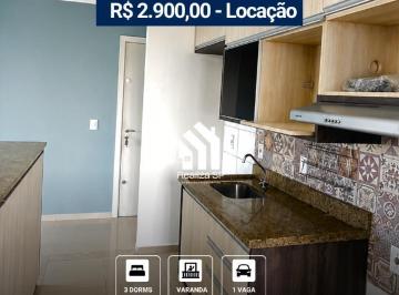 Apartamento · 66m² · 3 Quartos · 1 Vaga · Apartamento Para Locação - 03 Dormitórios - Condomínio Flex – Carapicuíba/sp