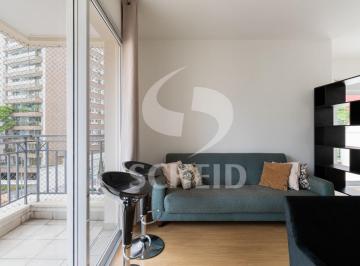 Apartamento · 45m² · 1 Quarto · 1 Vaga · Studio Mobiliado Para Locaçãlo Em Higienópolis - 1 Vaga