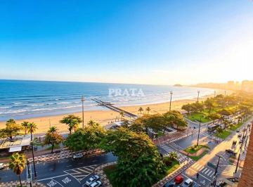 Apartamento · 33m² · 1 Quarto · 1 Vaga · Embaré Santos Kitnet 1 Vaga Garagem Reformado Vista Mar
