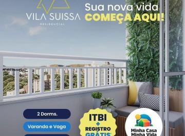 Apartamento · 42m² · 2 Quartos · 1 Vaga · Apartamento Para Venda Em Mogi Das Cruzes, Vila Suíssa, 2 Dormitórios, 1 Banheiro, 1 Vaga