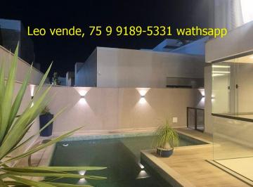 Casa de 4 quartos, Feira de Santana · Leo Vende, Casa Bairro Papagaio, 4 Suítes, Closet, Piscina, Goumert