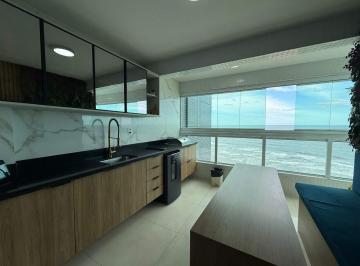Apartamento · 114m² · 3 Quartos · 2 Vagas · Apartamento Frente Com 3 Suítes, Varanda Gourmet E Vista Mar – Maracanã, Praia Grande