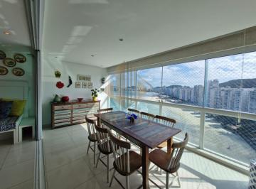 Apartamento · 201m² · 3 Quartos · 2 Vagas · Apartamento Para Venda Em Guarujá, Praia Das Pitangueiras, 3 Dormitórios, 3 Suítes, 4 Banheiros, 2 V