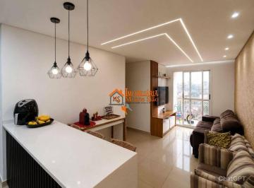 Apartamento · 63m² · 3 Quartos · 1 Vaga · Apartamento Em Jardim Bela Vista, Guarulhos/sp de 63 m² 3 Quartos À Venda por R$429.000