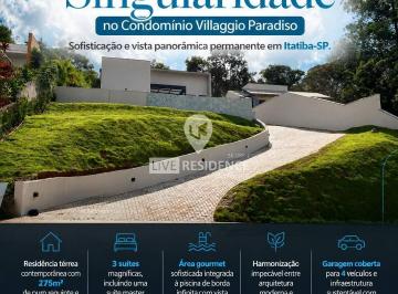 Casa · 275m² · 3 Quartos · 4 Vagas · Casa Em Centro, Itatiba/sp de 275 m² 3 Quartos À Venda por R$2.380.000