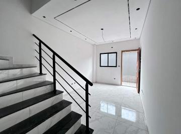 Casa · 52m² · 2 Quartos · 1 Vaga · Sobrado de Condomínio Com 2 Dormitórios À Venda, 51 m² por R$355.000 - Tude Bastos - Praia Grande/s