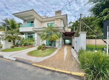 Casa · 300m² · 4 Quartos · 2 Vagas · Casa Com 04 Dormitórios Para Locação Anual No Condomínio Ariribá