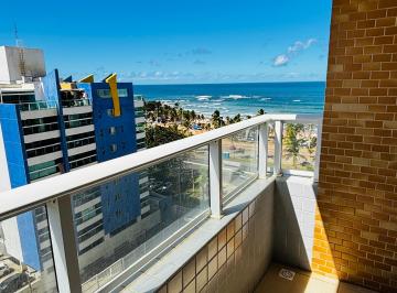 Apartamento de 1 quarto, Salvador · Ilha de Creta – Quarto E Sala | Vista Mar