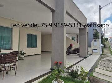Casa de 3 quartos, Feira de Santana · Leo Vende, Casa Bairro Vila Olímpia, 3\4 Suíte, Goumert, Energia Solar