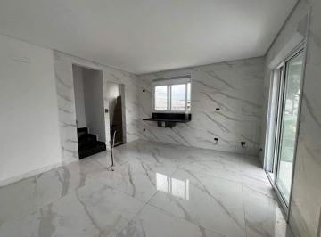 Casa · 88m² · 2 Quartos · 1 Vaga · Sobrado Com 2 Dormitórios À Venda, 88 m² por R$520.000 - Vila Guilhermina - Praia Grande/sp