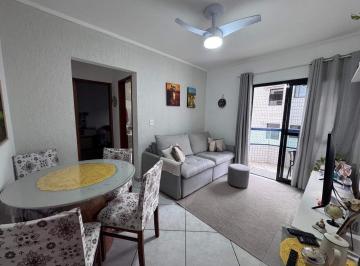 Apartamento · 50m² · 1 Quarto · 1 Vaga · Apartamento Com 1 Dormitório À Venda, 50 m² por R$350.000 - Vila Guilhermina - Praia Grande/sp