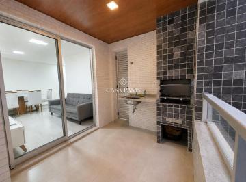 Varanda Gourmet · Apartamento À Venda No Canto Do Forte, Praia Grande - 2 Suítes, Varanda Gourmet E Lazer