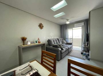 Apartamento · 61m² · 2 Quartos · 1 Vaga · Apartamento À Venda, 61 m² por R$465.000 - Vila Guilhermina - Praia Grande/sp