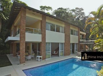 Casa · 500m² · 5 Quartos · 9 Vagas · Casa Em Condomínio Para Locação Em Guarujá, Cond. Iporanga, 5 Dormitórios, 5 Suítes, 6 Banheiros, 9