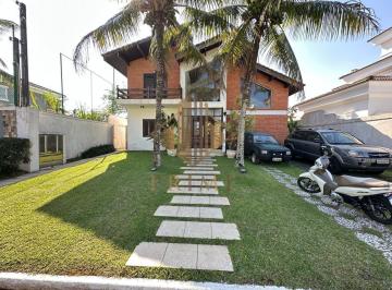 Casa · 410m² · 5 Quartos · 2 Vagas · Casa Em Condomínio Para Locação Em Guarujá, Jardim Acapulco, 5 Dormitórios, 5 Suítes, 7 Banheiros, 2
