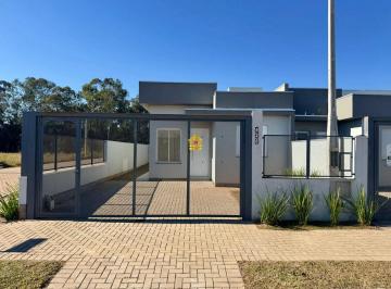 Casa · 58m² · 3 Quartos · 1 Vaga · Casa Nova de Esquina À Venda | Bairro Vila Rica – Portão/rs