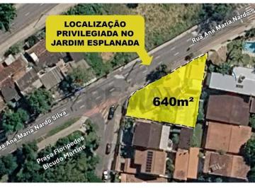 Comercial · 640m² · Terreno Comercial No Jardim Esplanada À Venda!
