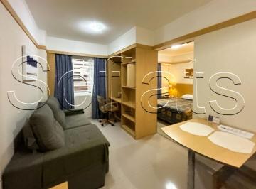 Apartamento · 29m² · 1 Quarto · 1 Vaga · Flat Mobiliado Na Bela Cintra, Consolação, Perto Da Paulista