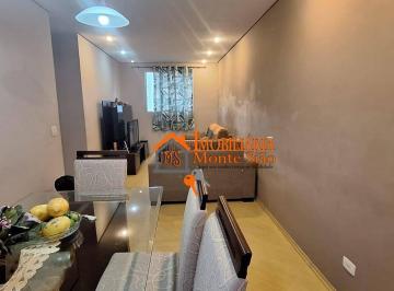 Apartamento · 76m² · 3 Quartos · 1 Vaga · Apartamento Em Bom Clima, Guarulhos/sp de 76 m² 3 Quartos À Venda por R$350.000