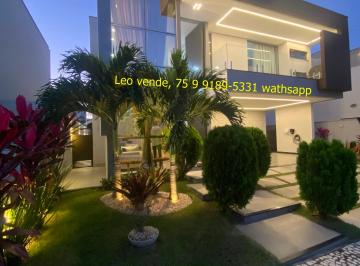 Casa de 4 quartos, Feira de Santana · Leo Vende, Casa, No Papagaio, 4 Suítes, Closet, Piscina, Goumert, Mobiliada