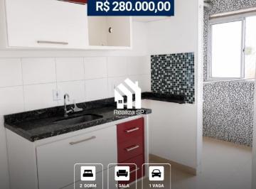 Apartamento · 45m² · 2 Quartos · 1 Vaga · Apartamento À Venda 45 m² Condomínio Flex Carapicuíba/sp 2 Dorms 1 Vaga